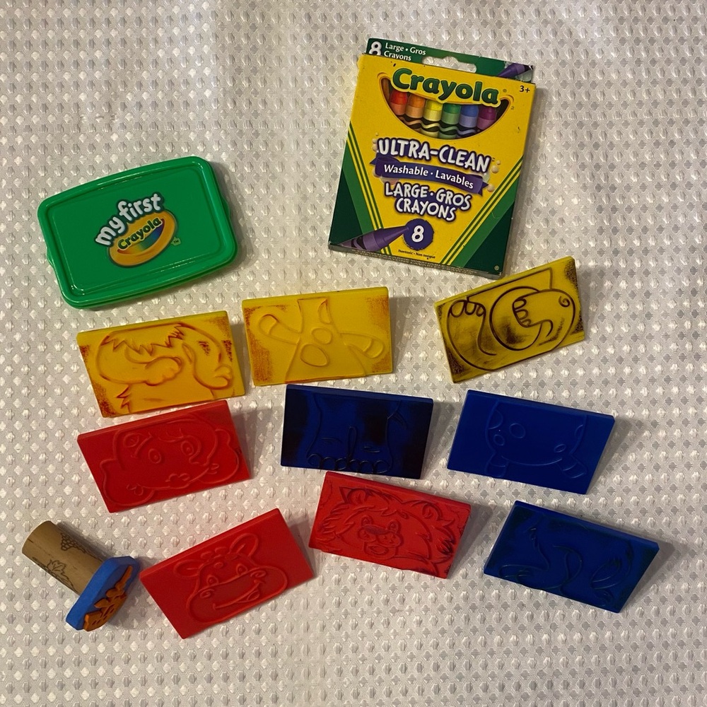Crayola Stamps and Wax Crayons